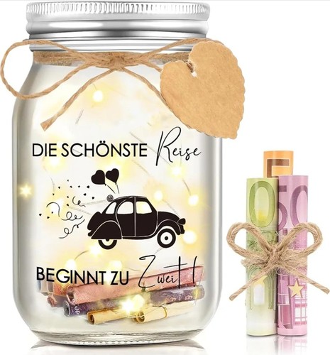 Geldgeschenk hochzeit dose aus - dose,