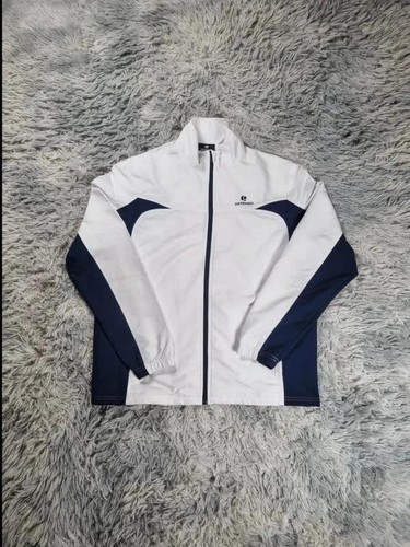 Trainingsjacke weiß und