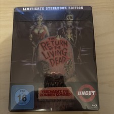 RETURN OF THE LIVING DEAD - Verdammt die Zombies kommen 2x Blu-Ray Steelbook NSM