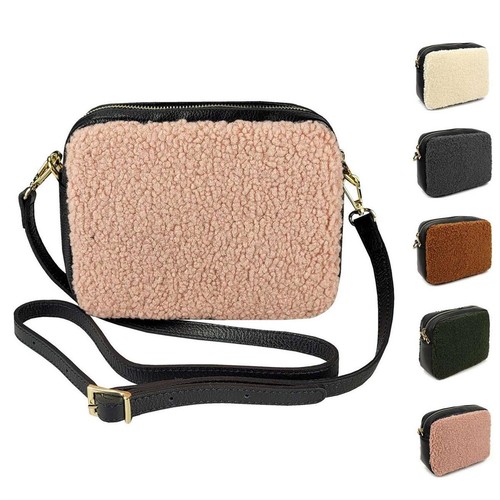 Damen leder tasche pelztasche - damen,