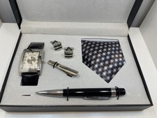 Leonardo Verelli Herren Accessoire Uhr + Schreibwaren Geschenkset - Zustand sieh