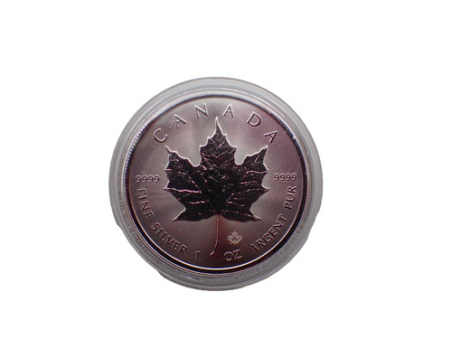 Silbermünze canada maple - canada,