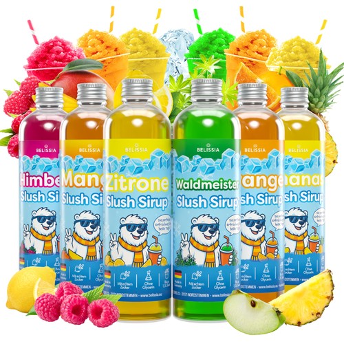Belissia slush eis sirup party - eis,