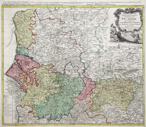 Picardie original kupferstich - picardie,