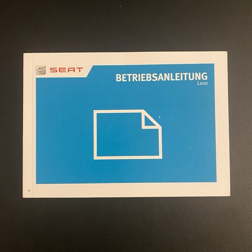 Seat leon betriebsanleitung - seat,