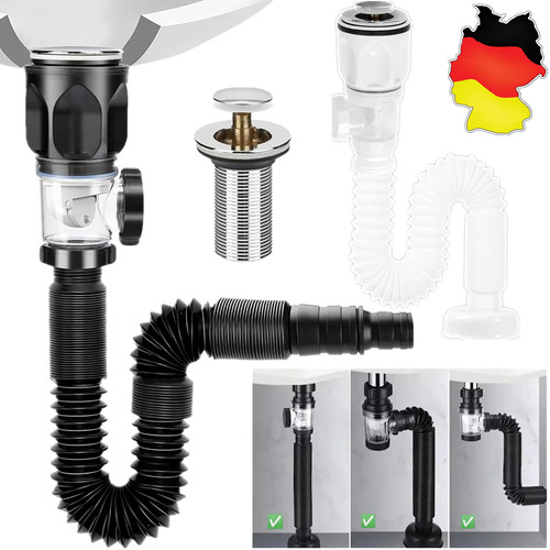 Pop flexibel siphon - flexibel,