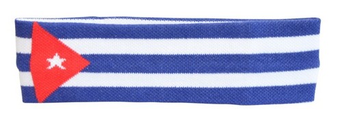 Stirnband kuba 6x21cm - kuba,