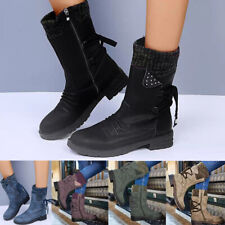 Damen Winter Wasserdichte Schnee Stiefel Damen warme Schuhe rutschfest mittlere
