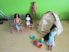 90er Barbie Set Disney Pocahontas Kokoum John Smith Nakoma Zelt Prinzessin