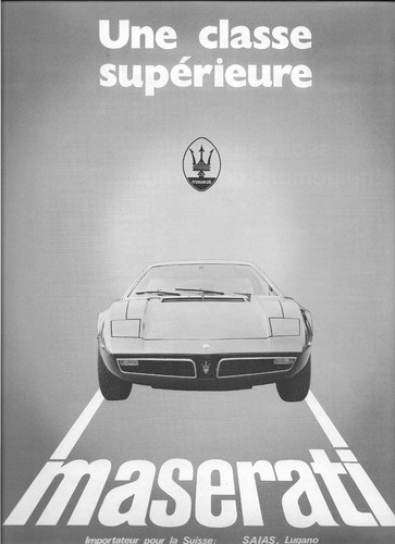 Maserati bora 70er oldtimer - maserati,