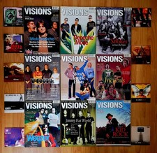 VISIONS 2001/9 Musikzeitschriften + allen Heft CD's/Sammlerzustand/Top Preis/