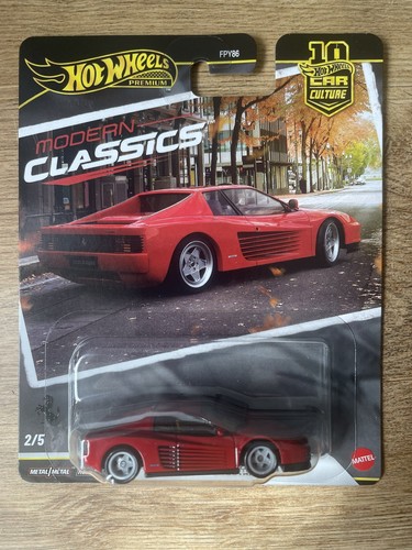 Hot wheels ferrari - wheels, testarossa