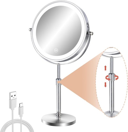 Kosmetikspiegel mit touch led - kosmetikspiegel,
