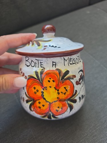 Italienische keramik dose - italienische, +