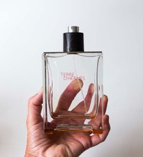 Terre d’Hermès schöner schwerer Parfum-Flakon-Parfum-Flasche- 200 ml-Glas-LEER