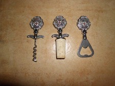 Neu Öffner Set Getränke Kapselheber Korkenzieher Korken Verschluss London