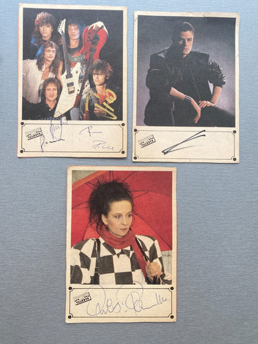 Ddr musik autogrammkarten - 3,