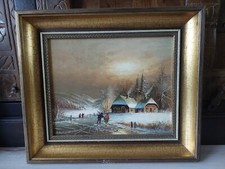 Idyllische winterlandschaft - idyllische,