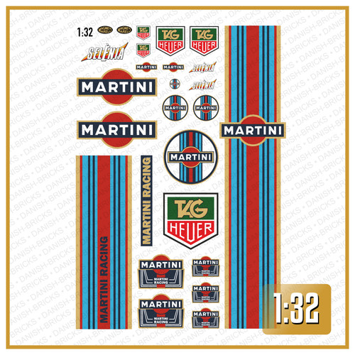 Waterslide decal martini - waterslide,