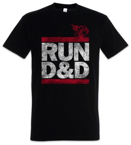 Run herren t - d&d, t-shirt
