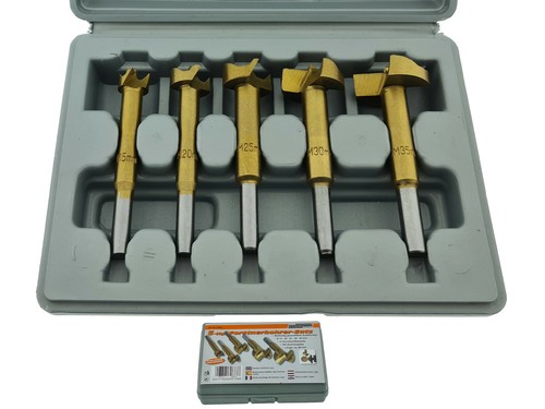 Tlg forstnerbohrer set - 5-tlg.,