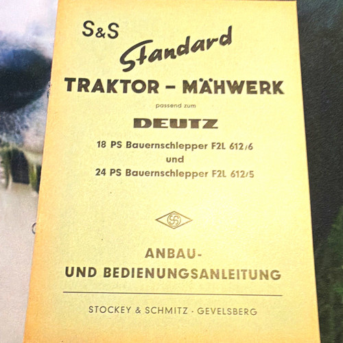 Deutz standard - deutz,