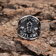 Support Outlaws M C  Stainless