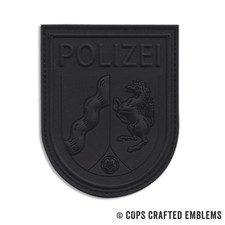 3D Rubber Patch Polizei NRW