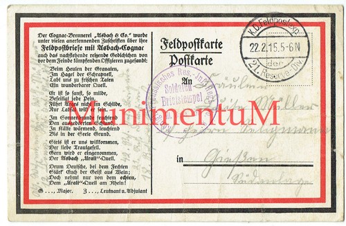 Feldpostkarte - , 21