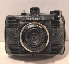 VEB Rheinmetall Perfekta II Rollfilmkamera aus Bakelit **Vintage pur**