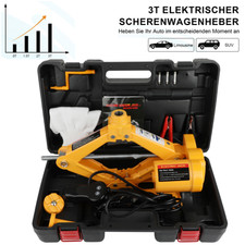 Elektrischer Heber Wagenheber 120W Scherenwagenheber 3 Tonnen KFZ Scherenlift