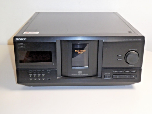 Sony cdp cx230 mega storage - sony, cdp-cx230