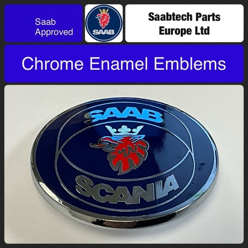Chrom emblem saab scania - chrom,