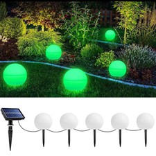 Led rgb solar leuchten - 6x,
