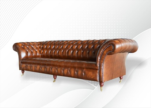 Braune chesterfield sofa couch - braune,