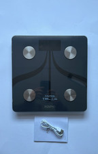 RENPHO Körperfettwaage Smarte, Wiederaufladbare Personenwaage Digital per USB-C