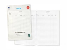 1 Kassenbuch A4 für Kleinunternehmer und Vereine 56 Blatt / 112 Seiten