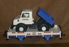 Lehmann LGB-Niederbordwaggon mit Zirkusfahrzeug Unimog-Spur  G-guter Zustand