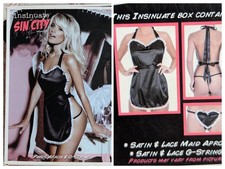 Sexy Zimmermädchen - Insinuate Sin City Collection Schürze und String Gr S/M