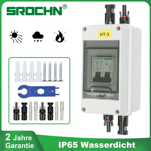 Polig 1000v trennschalter - 2-polig,