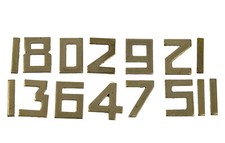 Alter Zahlen Ziffern Satz f