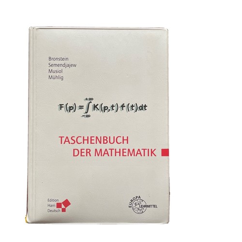 Taschenbuch der mathematik - der,