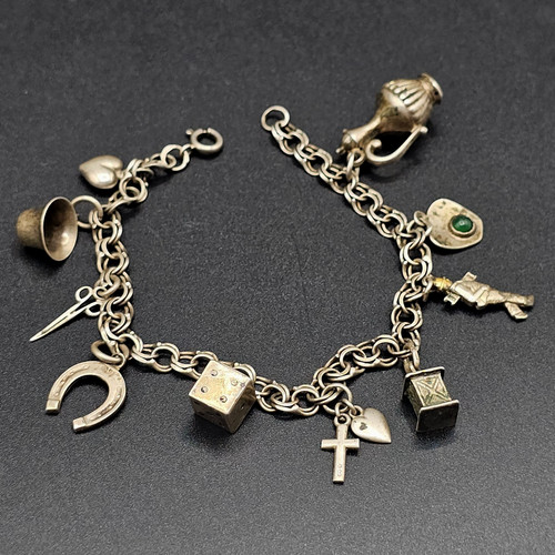 Silber bettelarmband anhänger - bettelarmband,