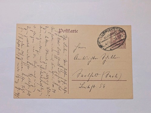 Deutsches reich ganzsache - deutsches,
