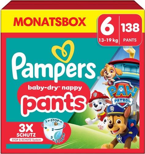 Pampers baby dry - pants, paw
