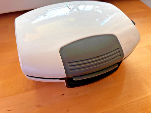 Weißer sandwichtoaster - weißer,
