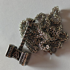 Anhänger mit kette wikinger - mit,