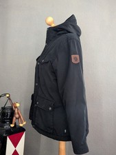 Fjallraven Greenland Damen superwarme Winter Jacke Schwarz Teddy Futter M