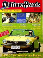 1) Oldtimer Praxis 06/1997 - Glas 1300 GT Cabrio Rest - Fiat 509 mit 22PS Restau