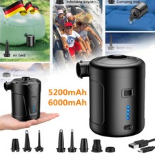 6000mAh Elektrische Luftpumpe